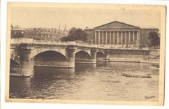 Paris (8eme) CPA La chambre des deputes et le pont de la Concorde