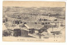 Nimes CPA Les arenes vue generale