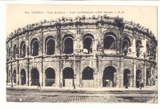 Nimes CPA Les arenes vue exterieure