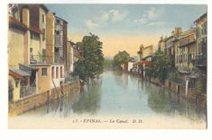 Epinal CPA Le canal