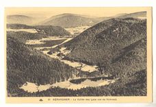 Gerardmer CPA La vallee des lacs vue du Hohneck