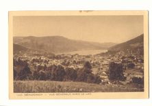 Gerardmer CPA Vue generale avec le lac