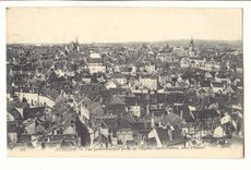 Auxerre CPA Vue panoramique prise de l'eglise Saint Pierre vers l'ouest