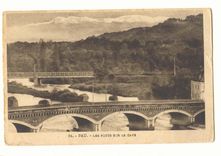 Pau CPA Les ponts sur le Gave