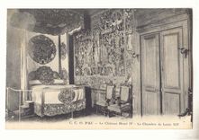 Pau CPA Le chateau Henri IV La cahmbre de Louis XIV