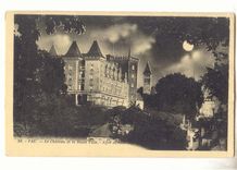 Pau CPA le chateau et la basse ville Effet de nuit
