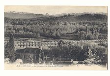 Pau CPA les coteaux et la chaine des Pyrenees