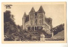 Pau CPA Le chateau Vue du parc