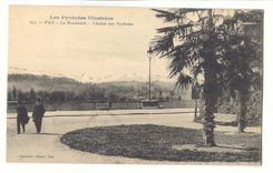 Pau CPA Le boulevard Chaine des Pyrenees