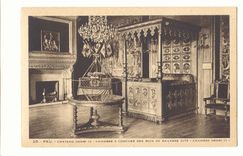 Pau CPA chateau Henri IV chambre a coucher des rois de Navarre Chambre Henri IV