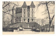 Pau CPA Le chateau (vue de la Basse Plante)