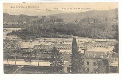 Pau CPA Vue sur le Gave et les coteaux