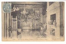 Pau CPA Interieur du chateau chmabre a coucher d'henri d'albret