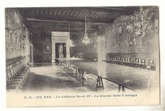 Pau CPA Le chateau Henri IV La grande salle a manger