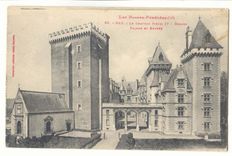 Pau CPA Le chateau Henri IV Donjon Facade et entree