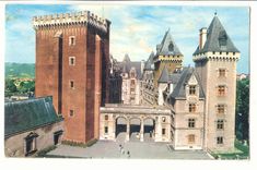 Pau CPA le chateau d'Henri IV Entree