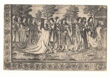 Pau CPA le chateau Theodore le Grand rapportant la etet de St Jean Baptiste a Constantinople