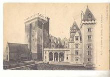 Pau CPA L'entree du chateau Cour d'honneur