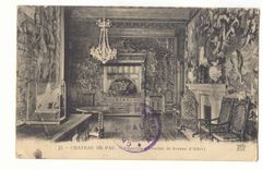 Pau CPA Le chateau Chambre a coucher de Jeanne d'Albret