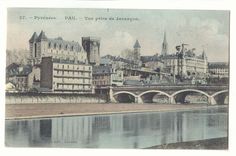 Pau CPA Vue prise de Jurancon