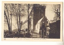 Pau CPA Le chateau vu du boulevard des Pyrenees