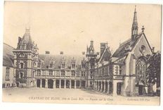 Chateau de Blois CPA Aile de Louis XII Facade sur la cour