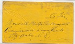 Canada Malakoff CPU paid 5 1859 'is 1856) Very small post Scarce office! (cover letter)