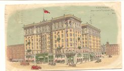 Canada Multicolor Hotel Advertisement 1907 (cover lettre)