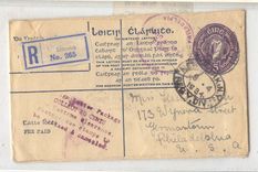 Ireland PSRe 2b US to (Ireland stationary whole postal)