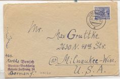 Germany Berlin 25 2 52 Kolonnaden amndt Kleistpark (letter cover)