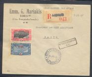 Dimension of Somalis Vol Djibouti France of the 28 1 1935 (flight letter)