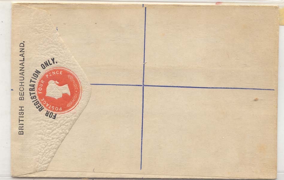 British Bechuanaland C7 stationary (entier postal) MINT
